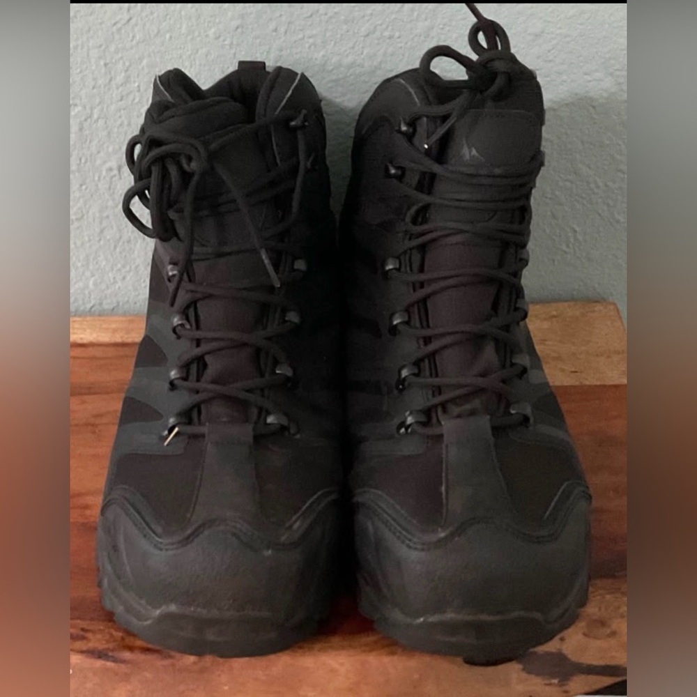 Men's Black Work Boots